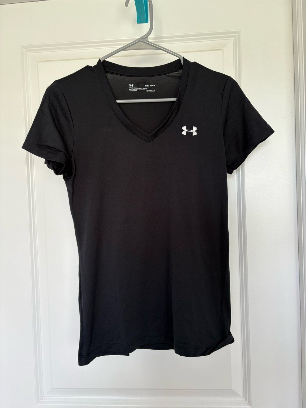 Under Armour Black V-Neck Workout Tee